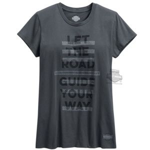NWOT HARLEY DAVIDSON WOMEN’S GREY T-SHIRT